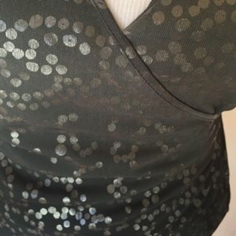BCBG super cute wrap top